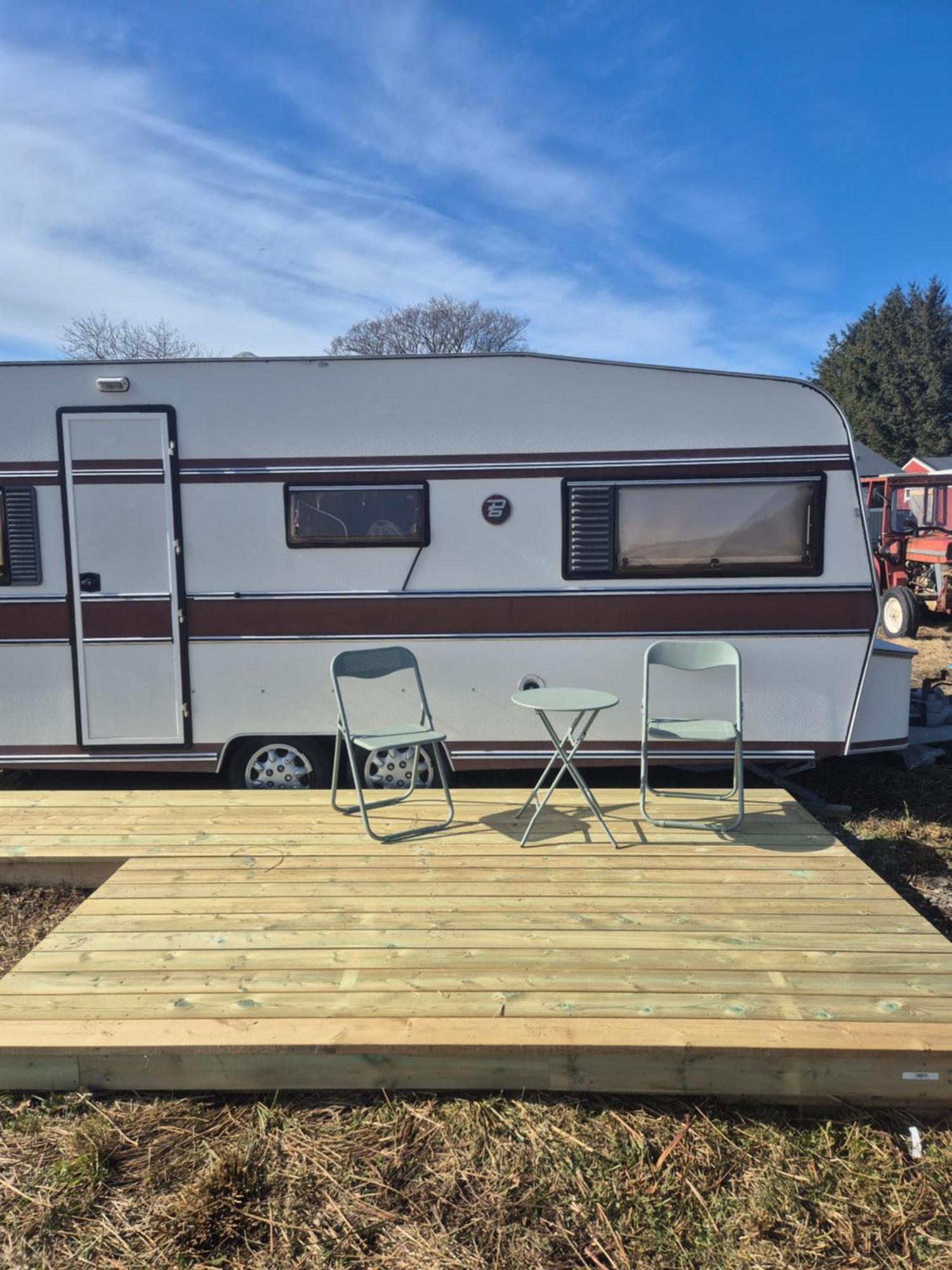 Vintage Caravan Synes Exterior foto